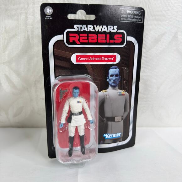Star Wars Rebels Grand Admiral Thrawn Action Figures 3.75” Vintage Collection - Picture 8 of 8